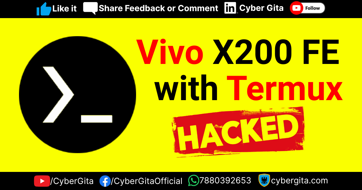 Vivo X200 FE Hidden Power with Termux